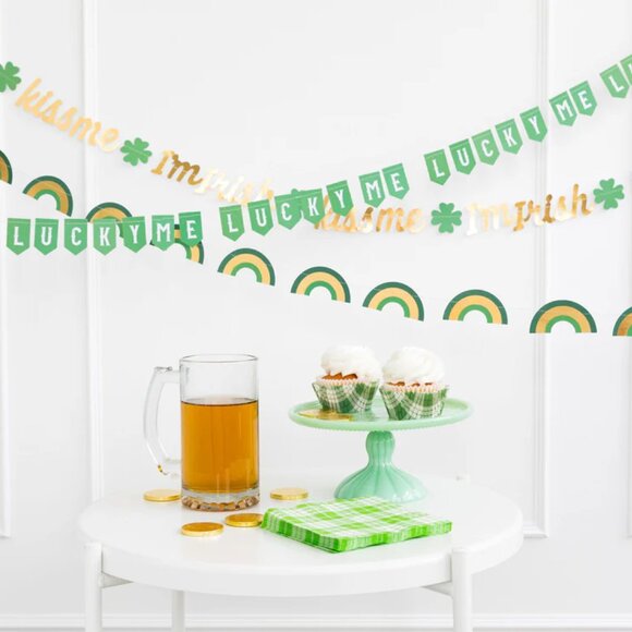 St. Patrick's Day Mini Banner Set - Picture 1 of 2